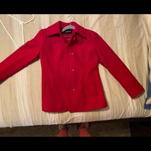 Red Pea Coat size/ PXS